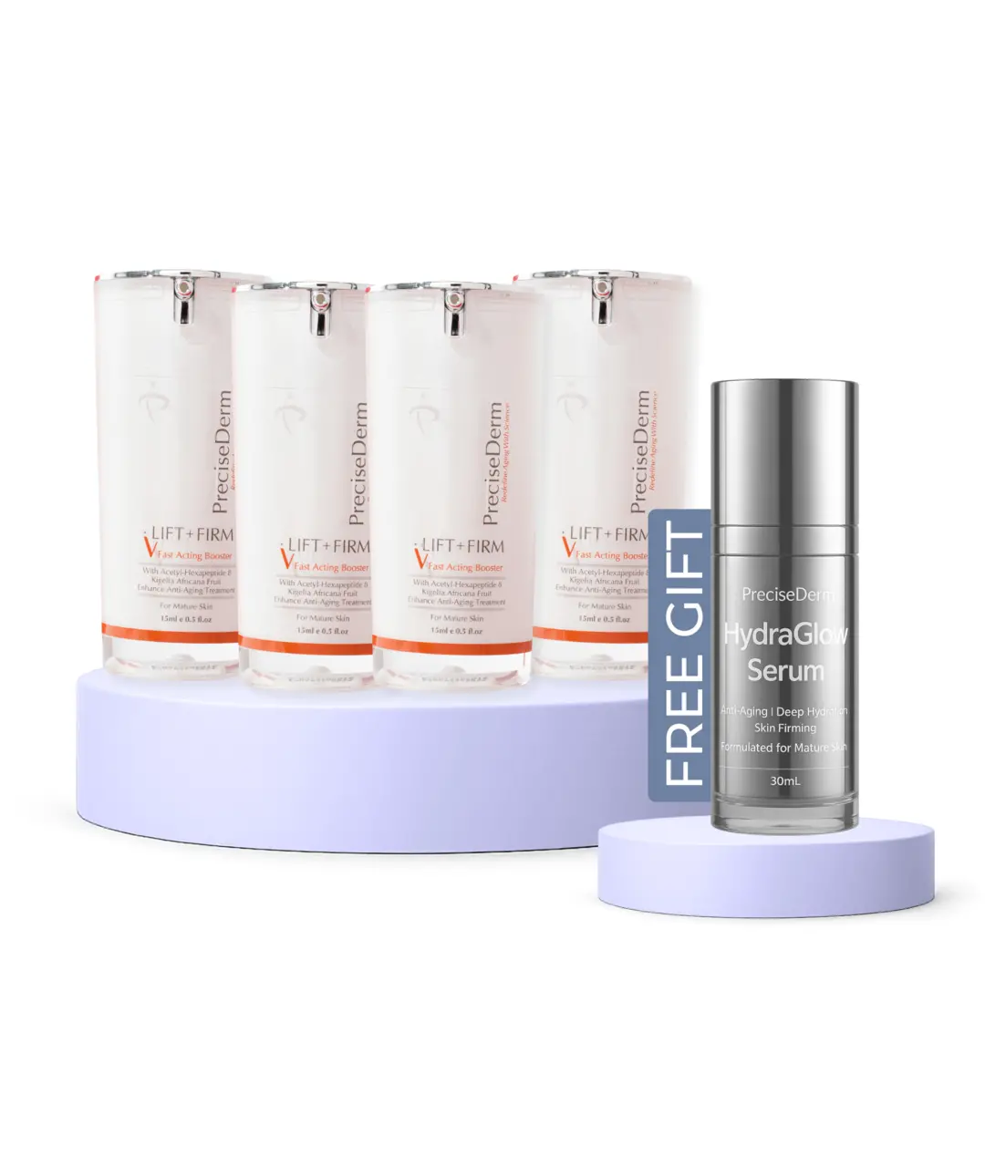 PreciseDerm Lift + Firm Fast Acting Booster x4